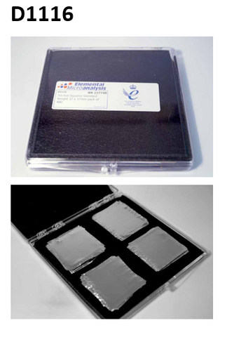 Tin Foil Squares Standard Weight 37x37m, 400/pk