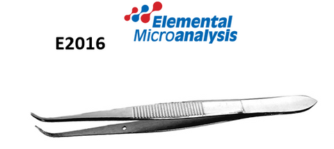Forceps Stainless Steel Curved Points, 5"